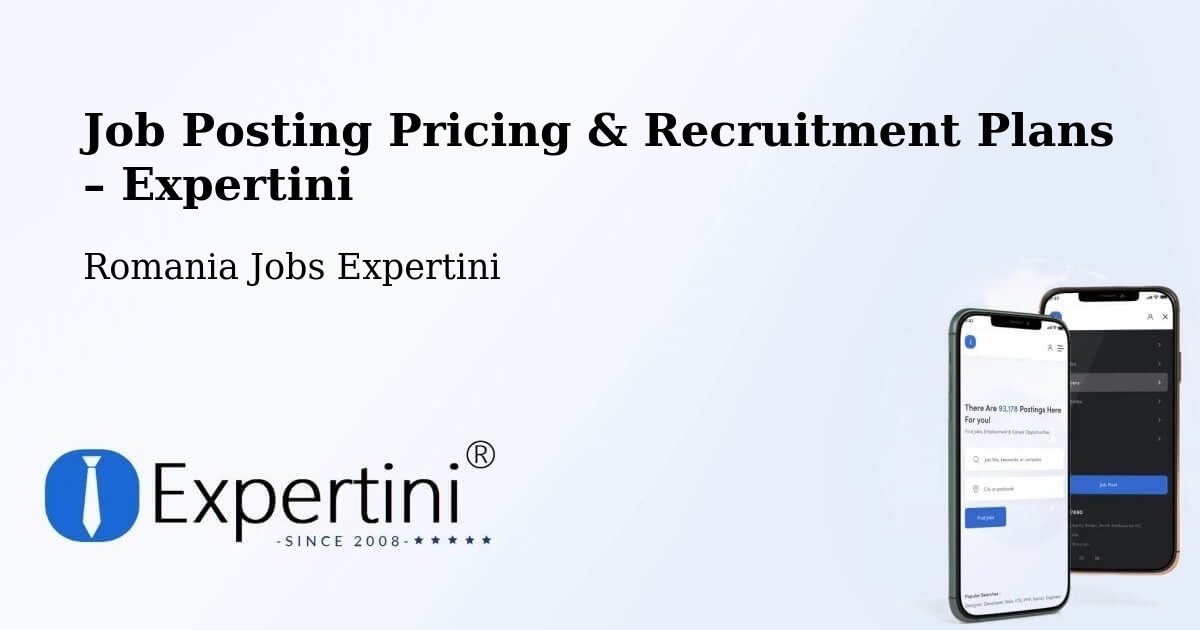 Job Posting Pricing & Recruitment Plans – Olanu - Olanu, Romania Jobs Expertini