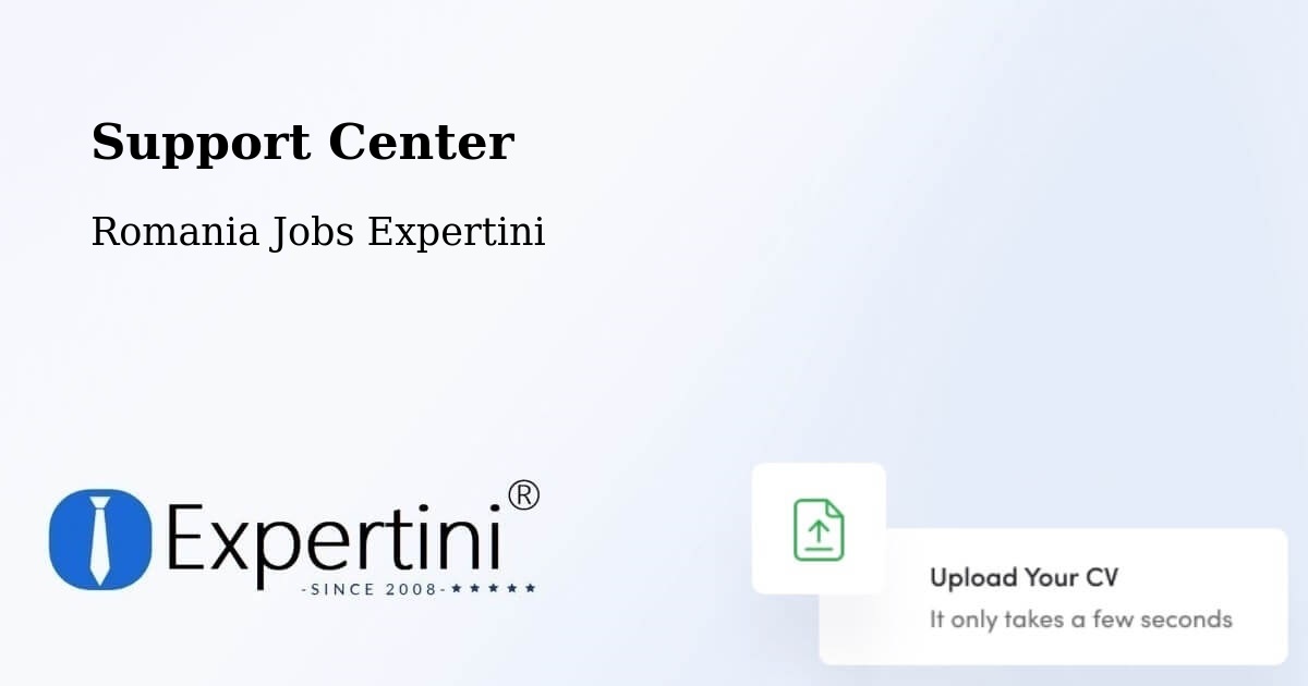 Support Services – Olanu - Romania Jobs Expertini
